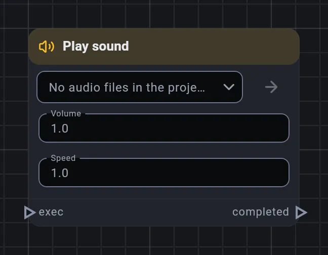 The Play sound card