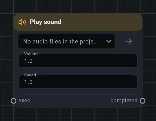 The Play sound card