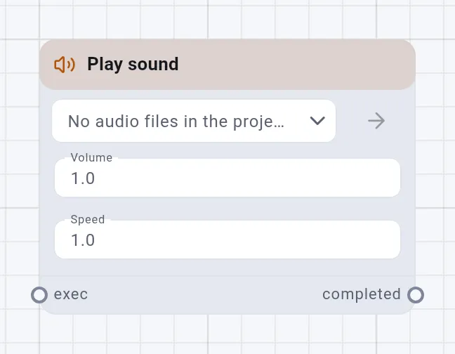 The Play sound card