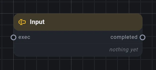 The Input card