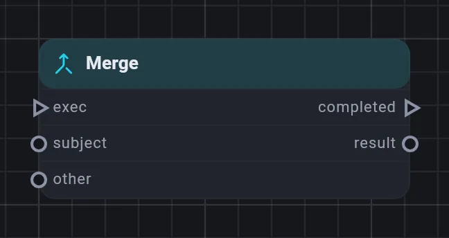 The Merge card