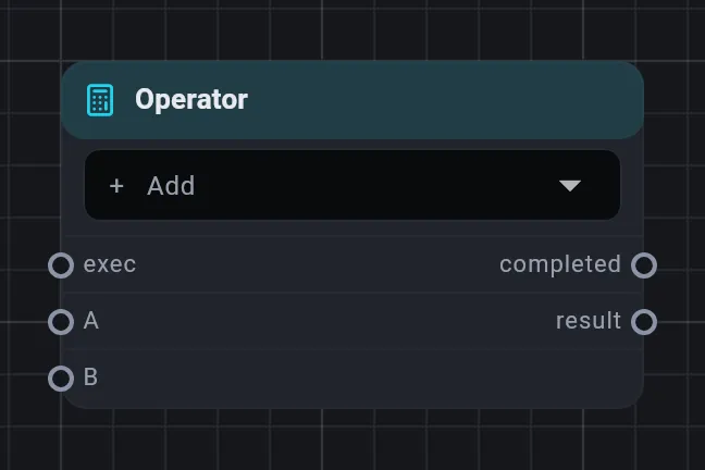The Operator card